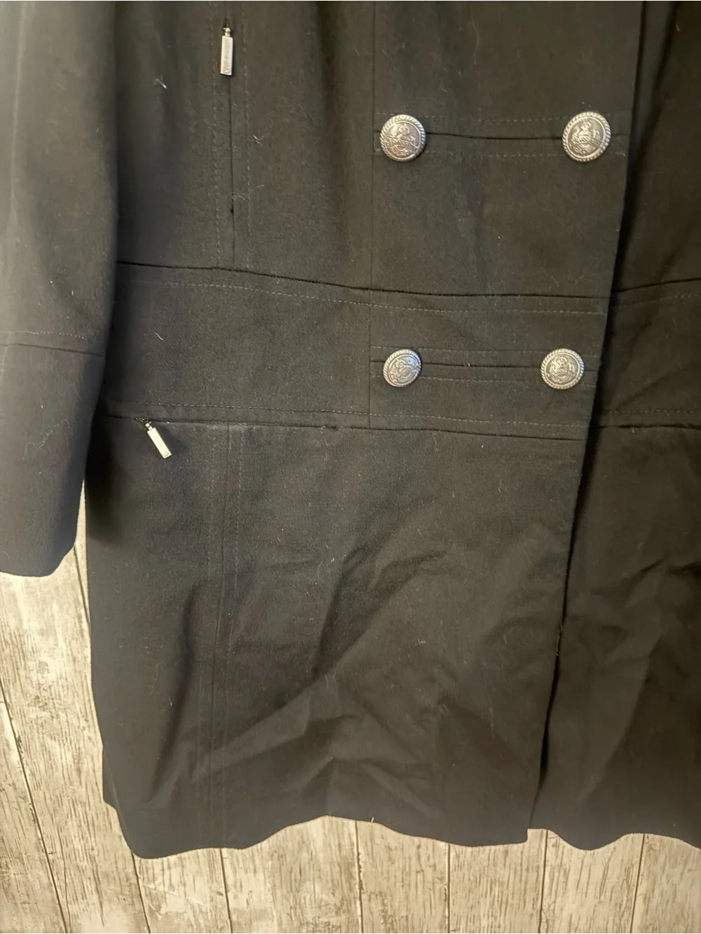 Loro Piana Faconnable Coat Large Storm System Rain Wind Proof Jacket Lined XL Bl